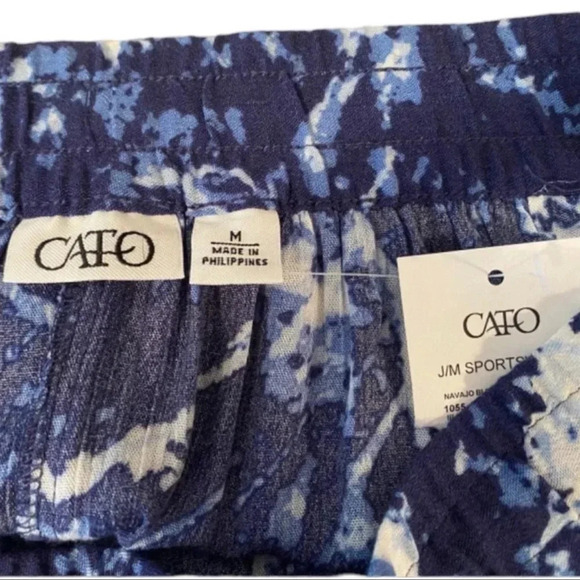 Nwts Cato Blue & White Maxi Skirt - Picture 2 of 6